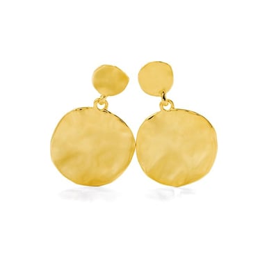 Pendientes Luxenter Seriri acabado Oro Amarillo de 18 Kts