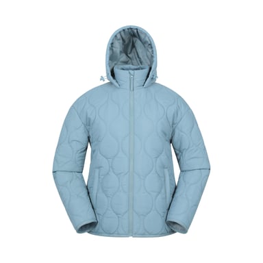 Mountain Warehouse Womens/Ladies Flora Quilted Jacket (Pale Green)