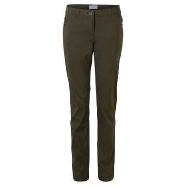 Craghoppers Womens/Ladies Kiwi Pro II Trousers (Khaki Green)