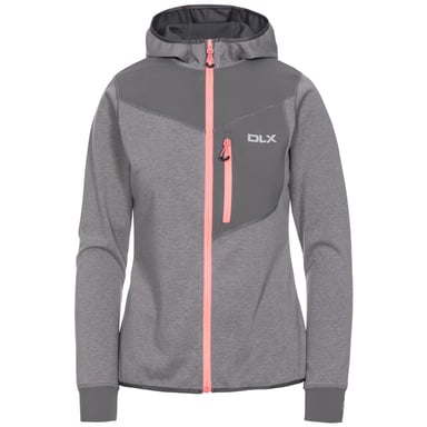 Womens/Ladies Jazmin DLX Hoodie (Platinum Marl)