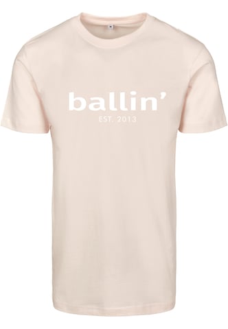 Ballin Est. 2013 Tee SS Regular Fit Shirt Rosa