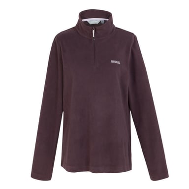 Regatta Great Outdoors Womens/Ladies Sweetheart 1/4 Zip Fleece Top (Deep Plum)