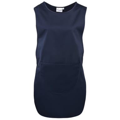 Premier Ladies/Womens Long Length Pocket Tabard (Navy)