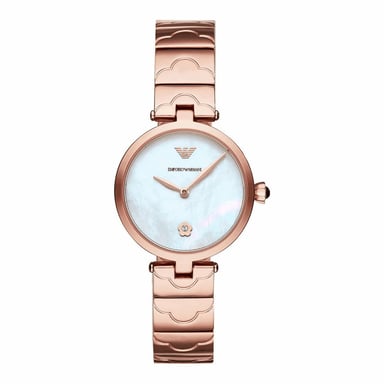 Emporio Armani Reloj de mujer Cuarzo oro rosado