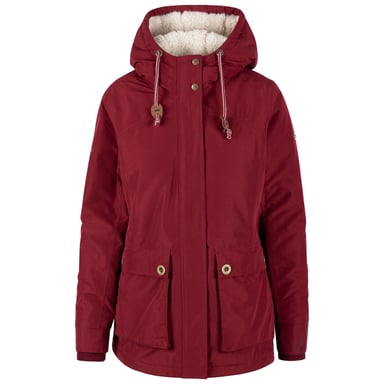 Trespass Womens/Ladies Token Waterproof Jacket (Dark Cherry)