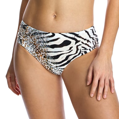 Braguitas de bikini tiro alto W240157 mujer