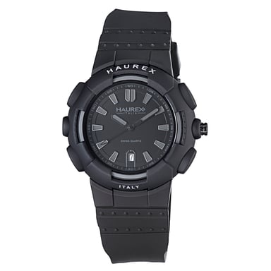 Haurex italia: reloj tremor hombre negro..