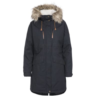 Trespass Womens/Ladies Faithful Waterproof Jacket (Dark Grey)