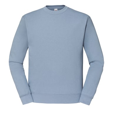 Fruit Of The Loom Mens Classic Drop Shoulder Sweatshirt (Mineral Blue)