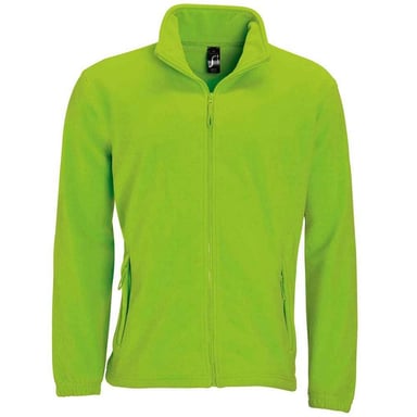 SOLS Unisex Adult North Fleece Jacket (Lime)