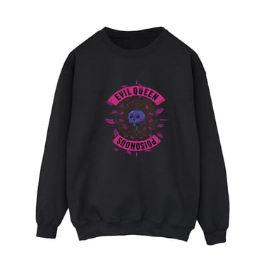 Disney Womens/Ladies Villains Poison Apple Sweatshirt (Black)