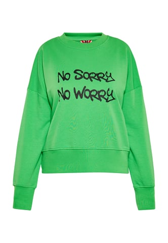 Mymo Sweatshirt women green