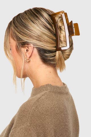 Large Square Hair Claw Clip