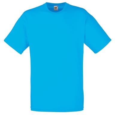 Fruit Of The Loom Mens Valueweight Short Sleeve T-Shirt (Azure Blue)