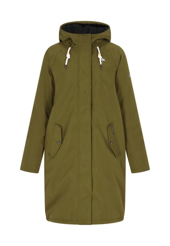 Schmuddelwedda winter parka women olive
