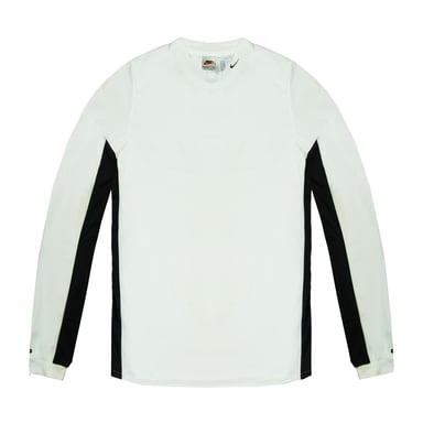 Nike Dri-Fit LOGO Camiseta de manga larga Top 260027 White Womens Top 260027 100