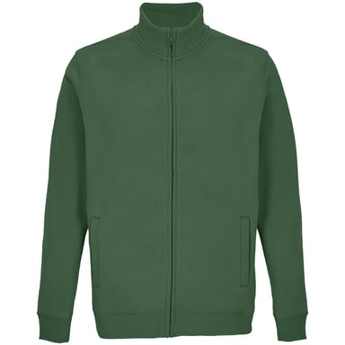SOLS Unisex Adult Cooper Full Zip Sweat Jacket (Bottle Green)