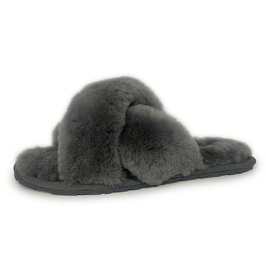Aus Wooli Australia Pantuflas Brighton de lana de oveja para mujer