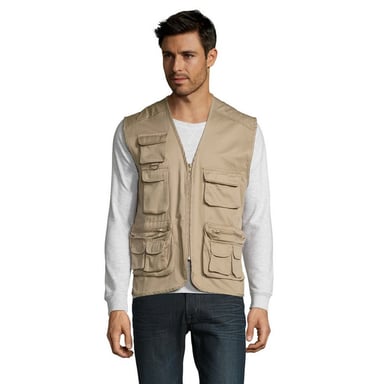 SOLS Mens Reporter Body Warmer (Rope)