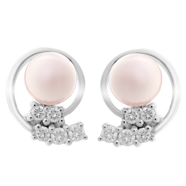 Orphelia 'Alanna' Women's 925 Sterling Silver Stud Earrings - Silver ZO-7117