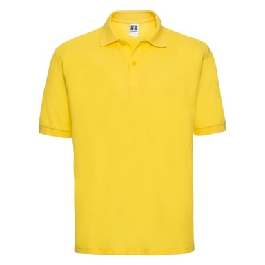 Russell Mens Classic Polycotton Polo Shirt (Yellow)