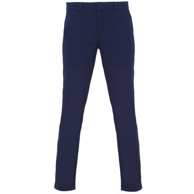 Asquith & Fox Womens/Ladies Casual Chino Trousers (Navy)