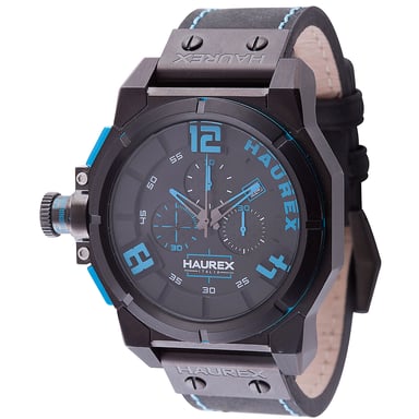 HAUREX ITALIA: RELOJ ESPACIO NEGRO/AZUL