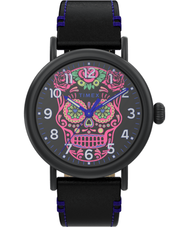 Timex Waterbury Standard Dia De Los Muertos Men's Black Watch TW2V67600