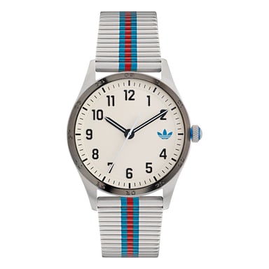 Adidas Originals Code Four Unisex's Silver Watch AOSY23531