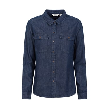 Mountain Warehouse Womens/Ladies Darla Denim Shirt (Blue)