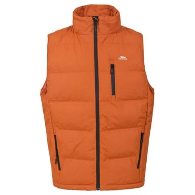 Trespass Mens Clasp Padded Gilet/Bodywarmer (Burnt Orange)