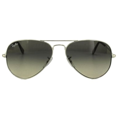 Gafas de sol Ray-Ban Aviator 3025 003/32 Plata Gris Degradado 58mm