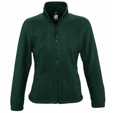 SOLS Womens/Ladies North Full Zip Fleece Jacket (Forest Green)
