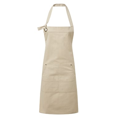 Premier Calibre Heavy Canvas Pocket Apron (Natural)