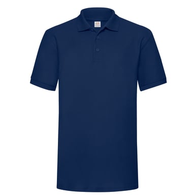 Fruit of the Loom Mens Polycotton Pique Heavy Polo Shirt (Navy)