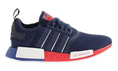 Adidas nmd r1 entrenadores azules para hombres