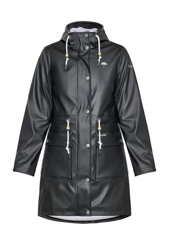 Schmuddelwedda raincoat women black