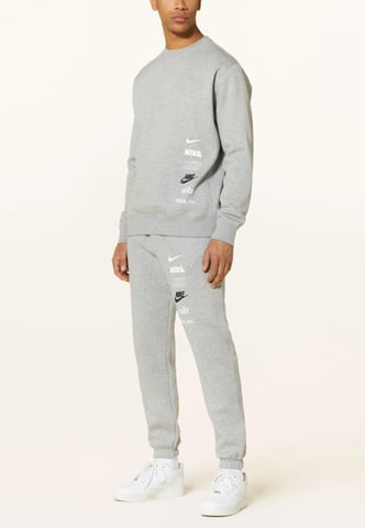 Chándal gris jaspeado con logo pequeño Club Fleece Plus de Nike
