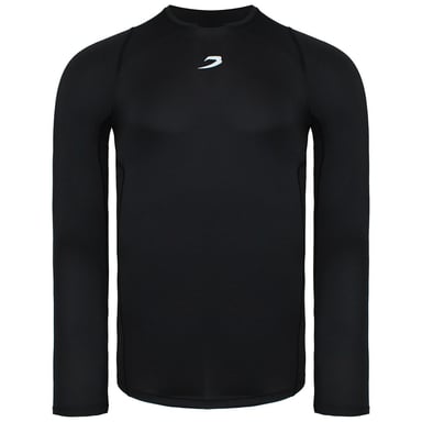 BoxRaw Saddler camiseta de compresión negra para hombre