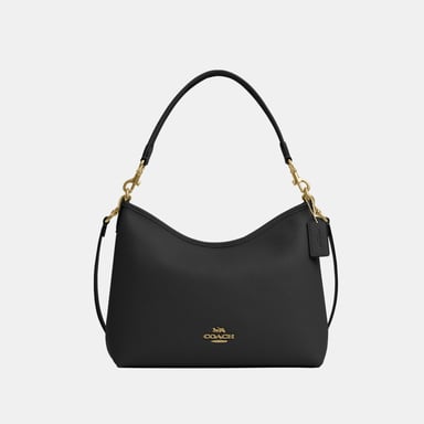 Laurel Shoulder Bag in Lux Pebble Leather