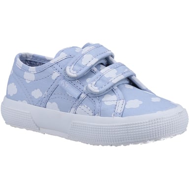 Superga 2750 Kids Straps Cloud Print Childrens Unisex Summer