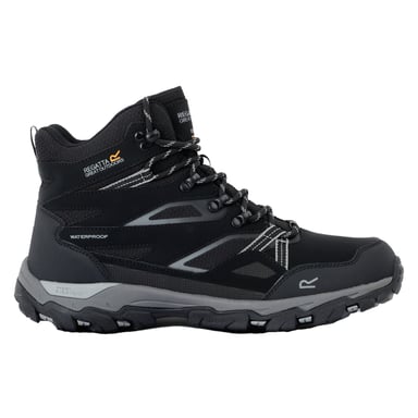 Regatta Mens Holcombe III Walking Boots (Black/Granite)