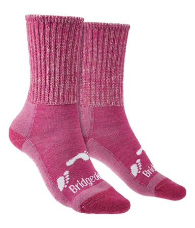 Bridgedale - Calcetines de lana merino para niños - Rosa