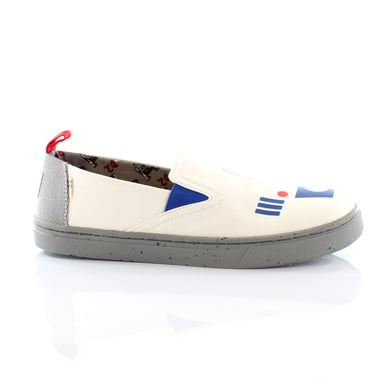 Toms X Star Wars Luca R2D2 Print White Blow Slip on Entrenadores - Niños