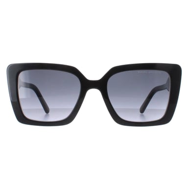 Marc Jacobs MARC 733/S 807 9O negro brillante gris oscuro degradado gafas de sol