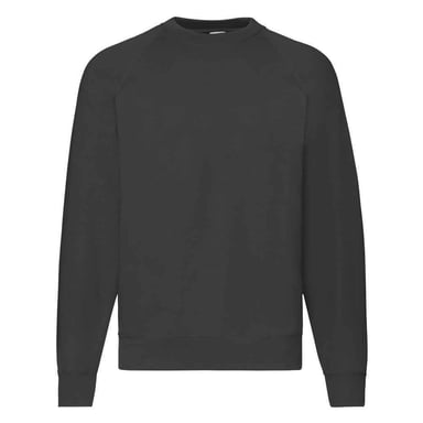 Fruit of the Loom Mens Classic Sweatshirt (Black)