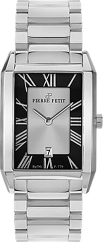 Pierre Petit: Reloj plateado Serie Paris para mujer