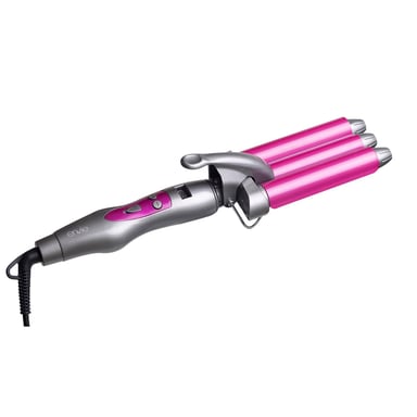 Envie 3 Barrel Hair Waver Curling Tongs with Multiple Heat Settings up to 200°C