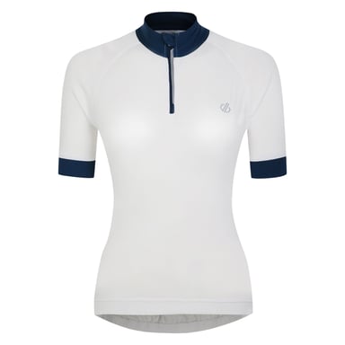 Dare 2B Womens/Ladies Pedal Through It II Jersey (White)