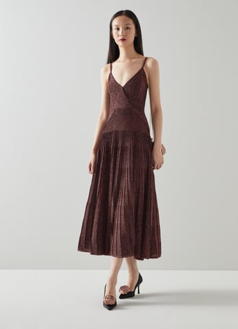 LK Bennett Gatsby Dress, Pink